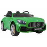 Elektrické autíčko Mercedes-Benz GT R 4x4 - lakované - zelené - dvojmiestne